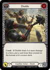 Image for Disable (Red) (Hero Deck: Bravo) (BVO011) - Flesh and Blood TCG