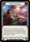Image for Crush Confidence (Blue) (Hero Deck: Bravo) (BVO018) - Flesh and Blood TCG