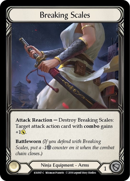Image for Breaking Scales (Hero Deck: Katsu) (KSU007) - Flesh and Blood TCG