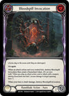Image for Bloodspill Invocation (Blue) (Arcane Rising) (ARC108) - Flesh and Blood TCG