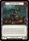 Image for Read the Runes (Red) (Arcane Rising) (ARC109) - Flesh and Blood TCG