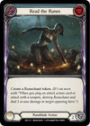 Image for Read the Runes (Blue) (Arcane Rising) (ARC111) - Flesh and Blood TCG
