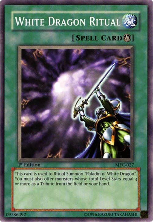 Image for White Dragon Ritual (Magician's Force) (MFC-027) - YuGiOh