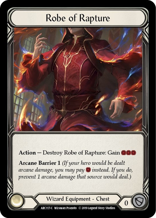 Image for Robe of Rapture (Arcane Rising) (ARC117) - Flesh and Blood TCG