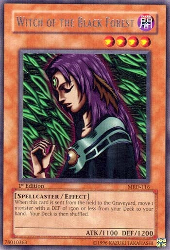 Image for Witch of the Black Forest (Metal Raiders) (MRD-116) - YuGiOh