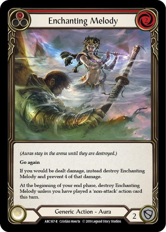Image for Enchanting Melody (Red) (Arcane Rising) (ARC167) - Flesh and Blood TCG