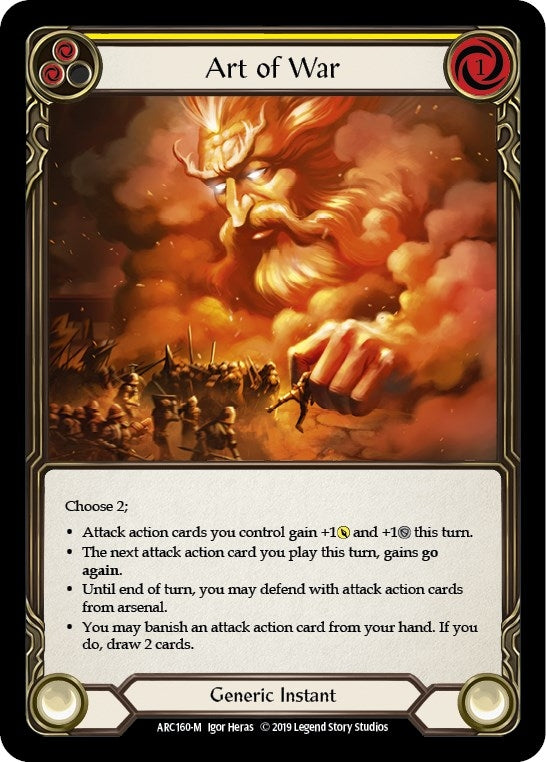 Image for Art of War (Arcane Rising) (ARC160) - Flesh and Blood TCG