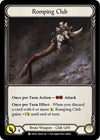Image for Romping Club (Crucible of War) (CRU003) - Flesh and Blood TCG