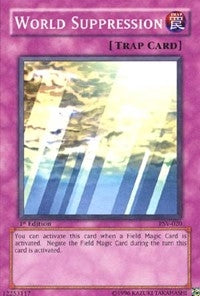 Image for World Suppression (Pharaoh's Servant) (PSV-020) - YuGiOh