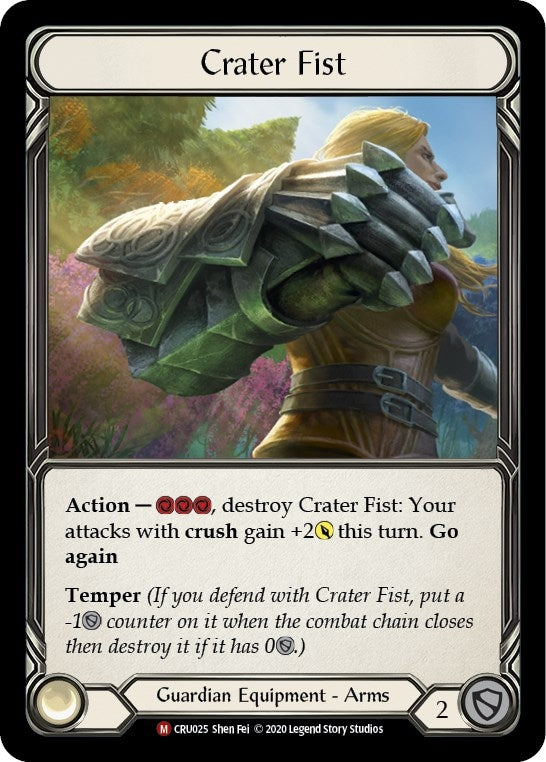 Image for Crater Fist (Crucible of War) (CRU025) - Flesh and Blood TCG
