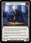 Image for Stamp Authority (Crucible of War) (CRU028) - Flesh and Blood TCG