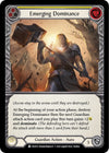 Image for Emerging Dominance (Yellow) (Crucible of War) (CRU039) - Flesh and Blood TCG