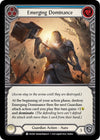 Image for Emerging Dominance (Blue) (Crucible of War) (CRU040) - Flesh and Blood TCG