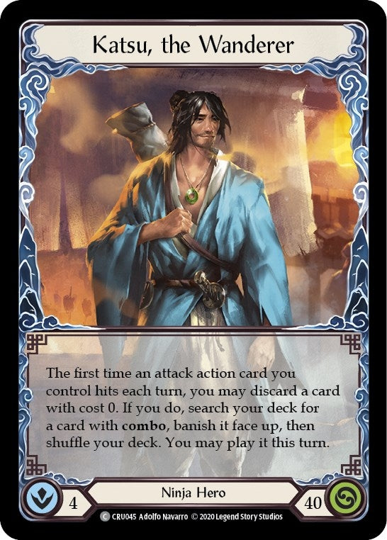 Image for Katsu, the Wanderer (Crucible of War) (CRU045) - Flesh and Blood TCG