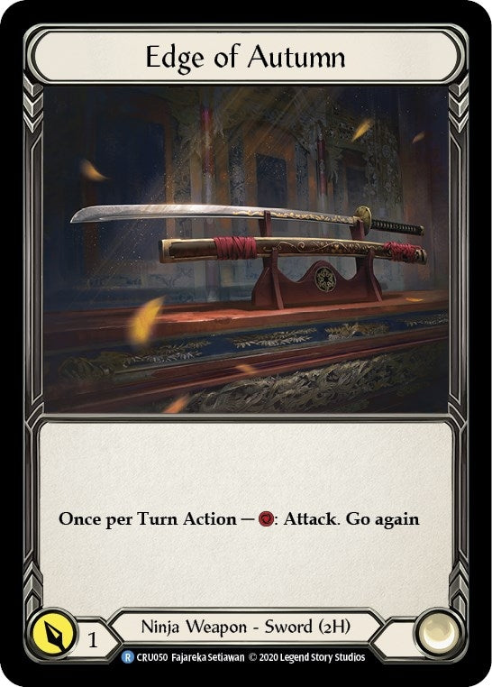 Image for Edge of Autumn (Crucible of War) (CRU050) - Flesh and Blood TCG