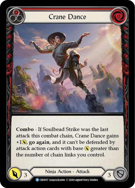 Image for Crane Dance (Red) (Crucible of War) (CRU057) - Flesh and Blood TCG
