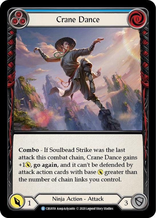Image for Crane Dance (Blue) (Crucible of War) (CRU059) - Flesh and Blood TCG