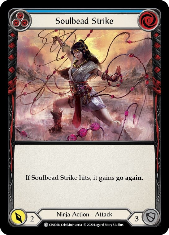 Image for Soulbead Strike (Blue) (Crucible of War) (CRU068) - Flesh and Blood TCG