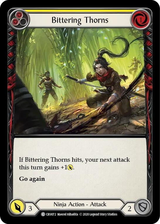 Image for Bittering Thorns (Crucible of War) (CRU072) - Flesh and Blood TCG