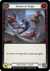 Image for Torrent of Tempo (Blue) (Crucible of War) (CRU071) - Flesh and Blood TCG