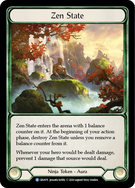 Image for Zen State (Crucible of War) (CRU075) - Flesh and Blood TCG