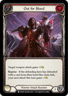 Image for Out for Blood (Red) (Crucible of War) (CRU088) - Flesh and Blood TCG