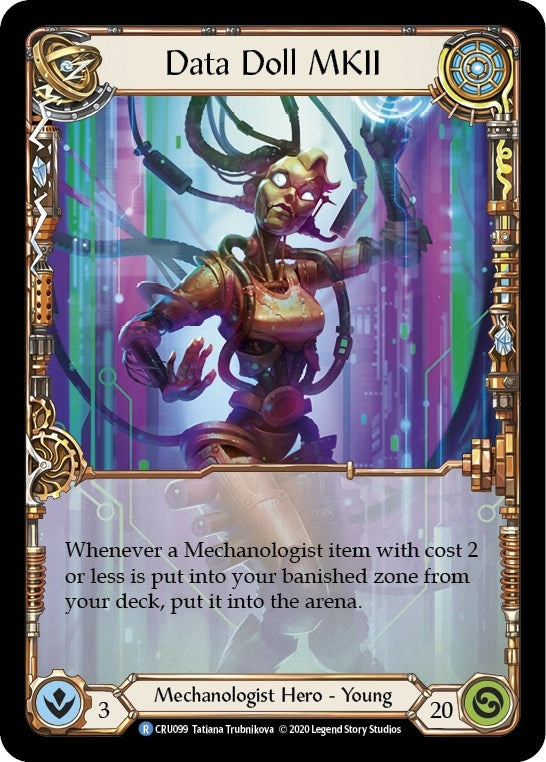 Image for Data Doll MKII (Crucible of War) (CRU099) - Flesh and Blood TCG