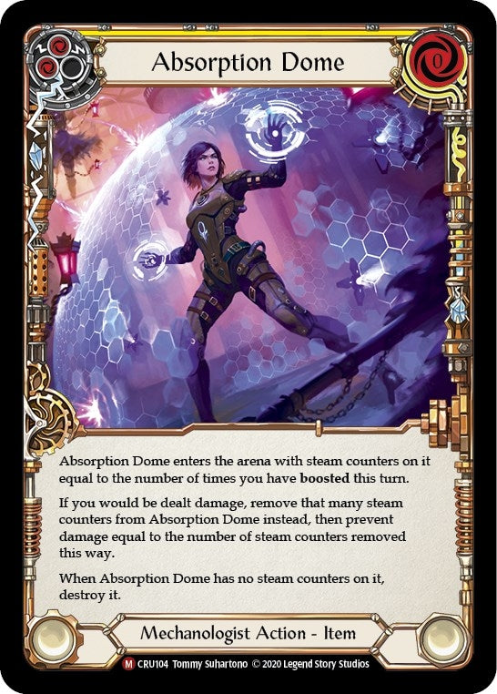 Image for Absorption Dome (Crucible of War) (CRU104) - Flesh and Blood TCG
