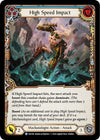 Image for High Speed Impact (Blue) (Crucible of War) (CRU108) - Flesh and Blood TCG