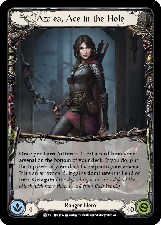 Image for Azalea, Ace in the Hole (Crucible of War) (CRU119) - Flesh and Blood TCG
