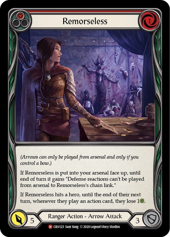 Image for Remorseless (Crucible of War) (CRU123) - Flesh and Blood TCG