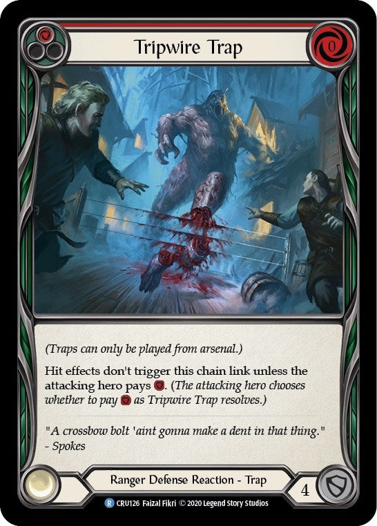 Image for Tripwire Trap (Crucible of War) (CRU126) - Flesh and Blood TCG