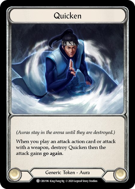 Image for Quicken (Crucible of War) (CRU196) - Flesh and Blood TCG
