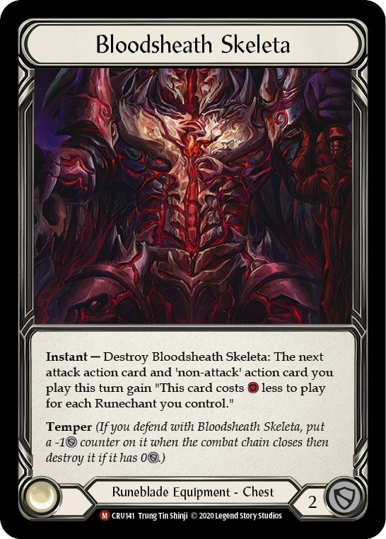 Image for Bloodsheath Skeleta (Crucible of War) (CRU141) - Flesh and Blood TCG
