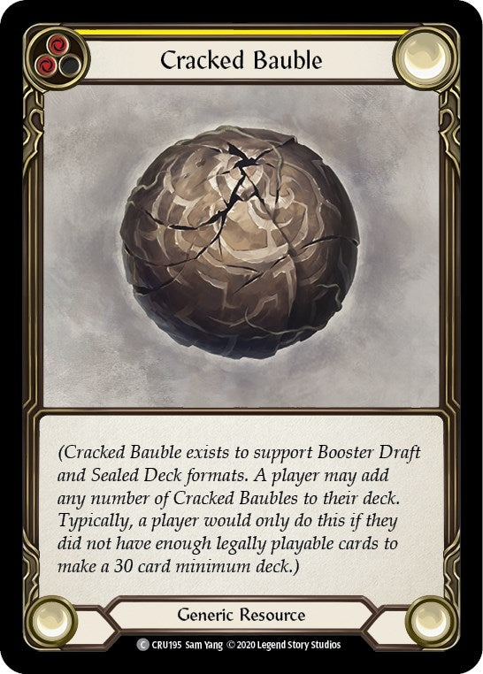 Image for Cracked Bauble (Crucible of War) (CRU195) - Flesh and Blood TCG