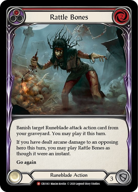 Image for Rattle Bones (Crucible of War) (CRU143) - Flesh and Blood TCG