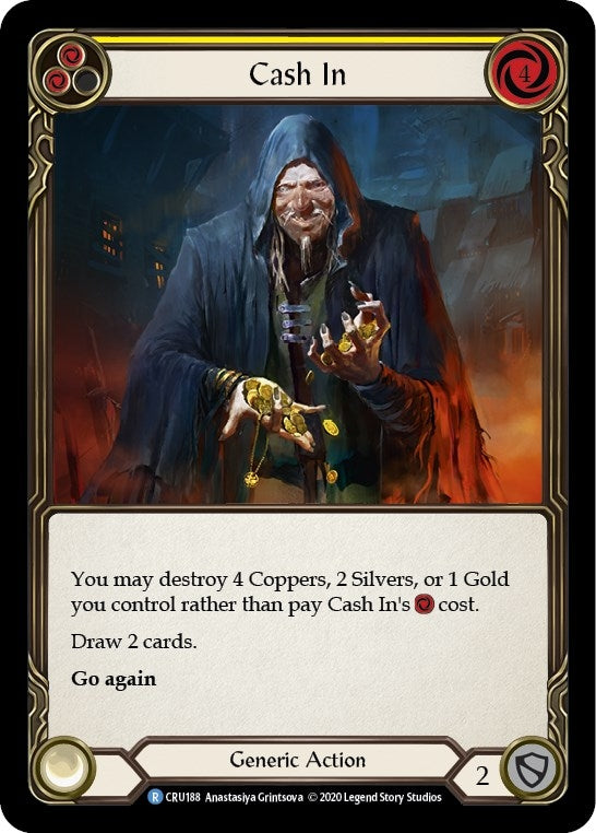 Image for Cash In (Crucible of War) (CRU188) - Flesh and Blood TCG