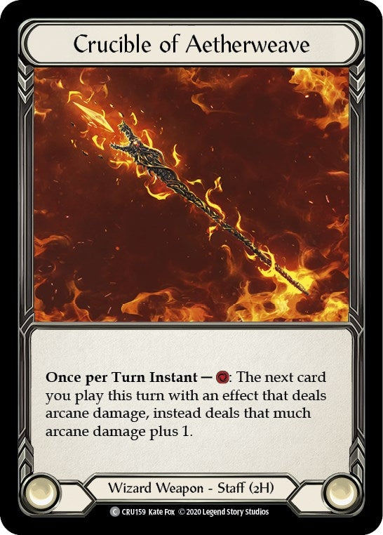 Image for Crucible of Aetherweave (Crucible of War) (CRU159) - Flesh and Blood TCG