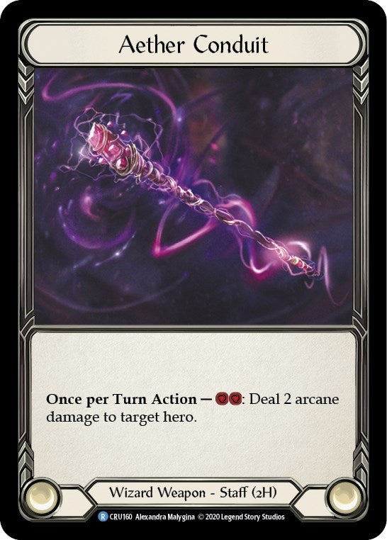 Image for Aether Conduit (Crucible of War) (CRU160) - Flesh and Blood TCG