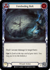 Image for Foreboding Bolt (Blue) (Crucible of War) (CRU170) - Flesh and Blood TCG