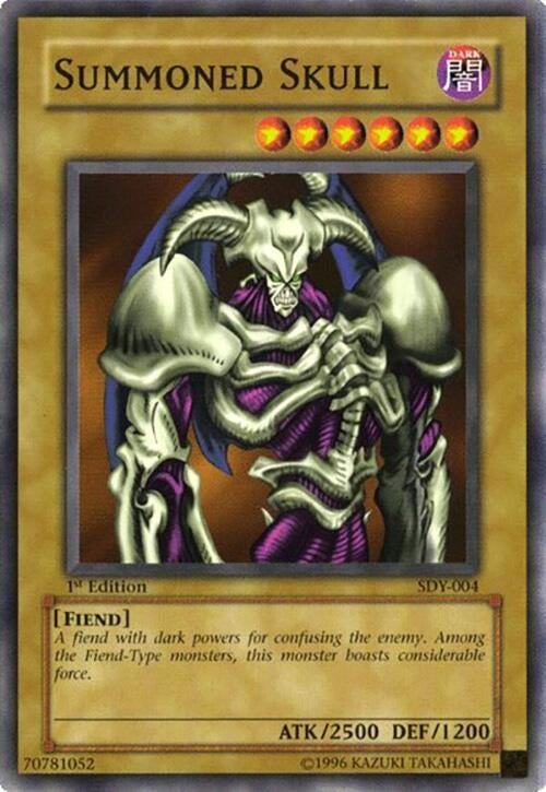 Image for Summoned Skull (Starter Deck: Yugi) (SDY-004) - YuGiOh