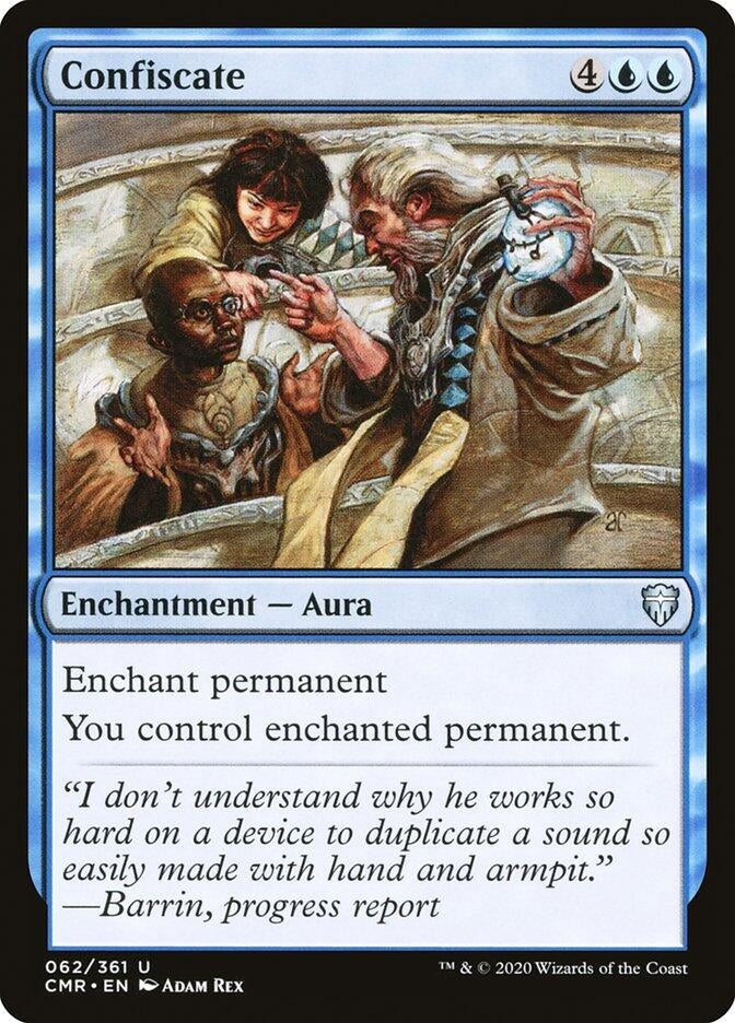 Image for Confiscate (Commander Legends) (62) - Magic: The Gathering