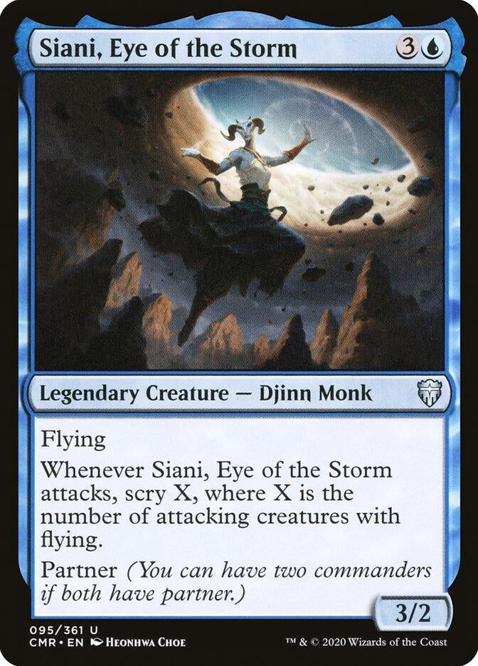 Image for Siani, Eye of the Storm (Commander Legends) (95) - Magic: The Gathering
