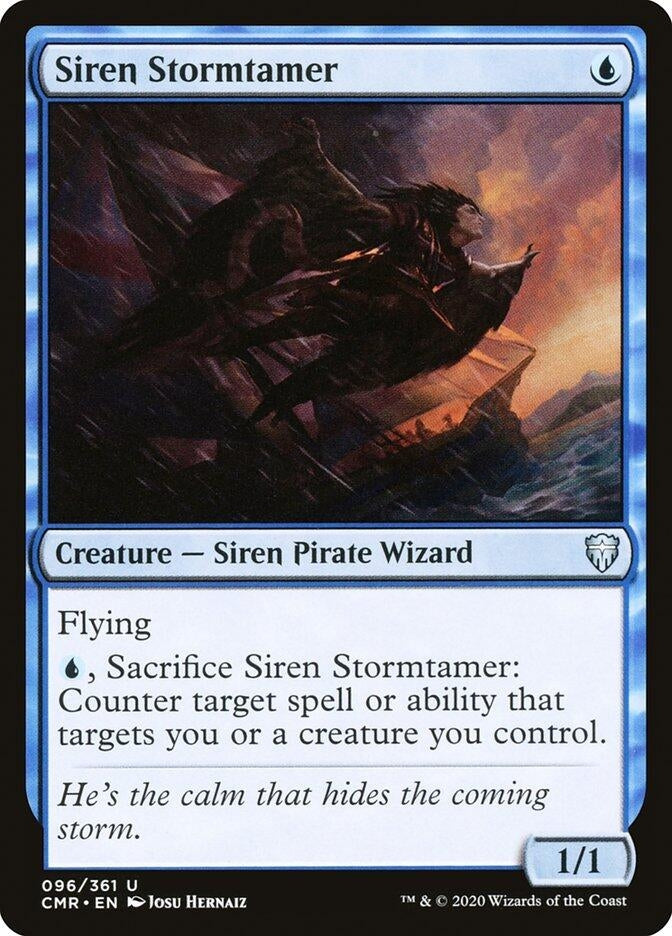 Image for Siren Stormtamer (Commander Legends) (96) - Magic: The Gathering