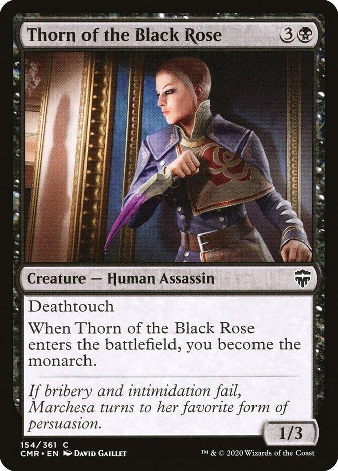 Image for Thorn of the Black Rose (Commander Legends) (154) - Magic: The Gathering