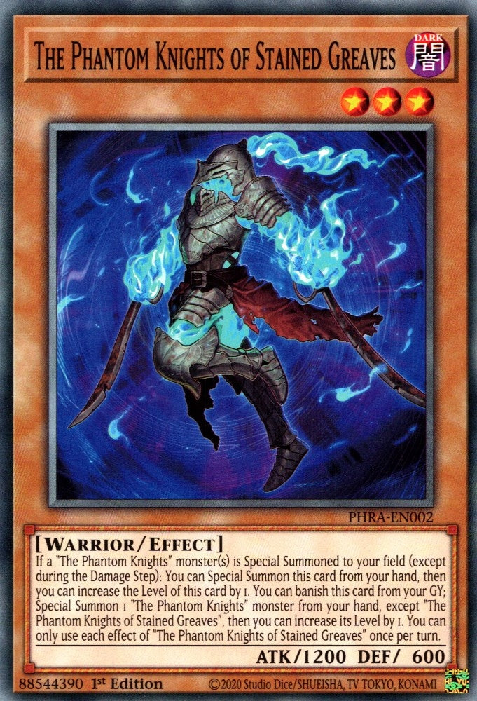 Image for The Phantom Knights of Stained Greaves (Phantom Rage) (PHRA-EN002) - YuGiOh
