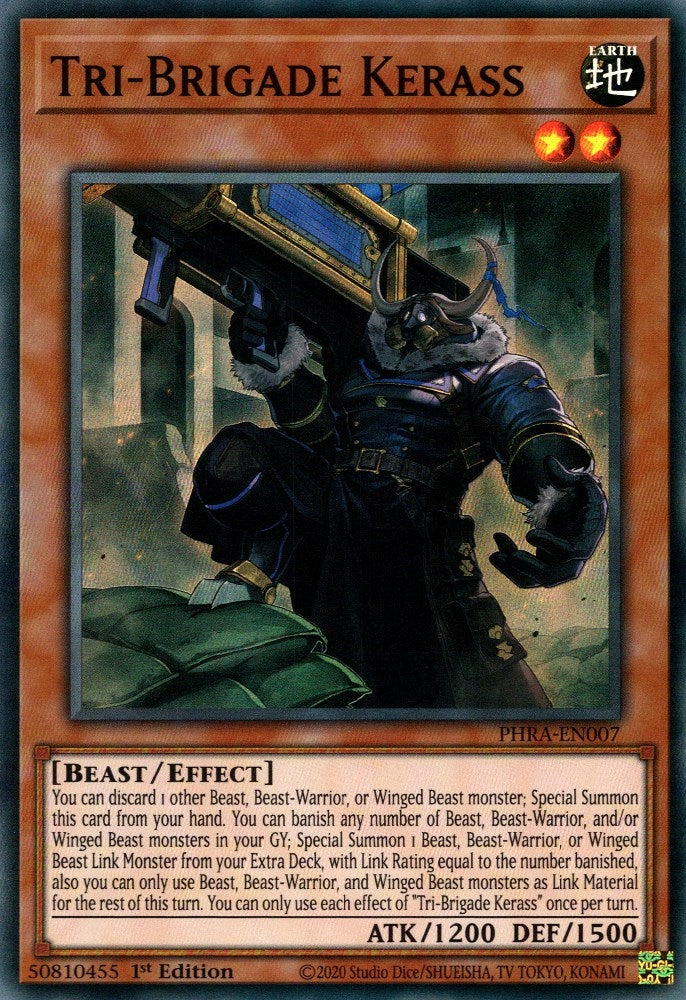 Image for Tri-Brigade Kerass (Phantom Rage) (PHRA-EN007) - YuGiOh