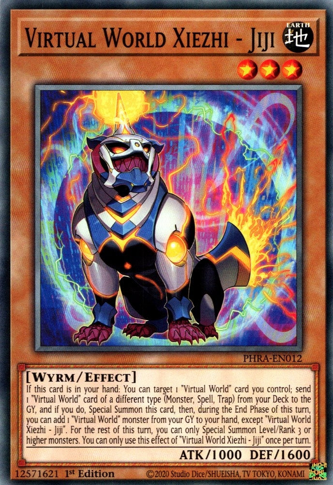 Image for Virtual World Xiezhi - Jiji (Phantom Rage) (PHRA-EN012) - YuGiOh