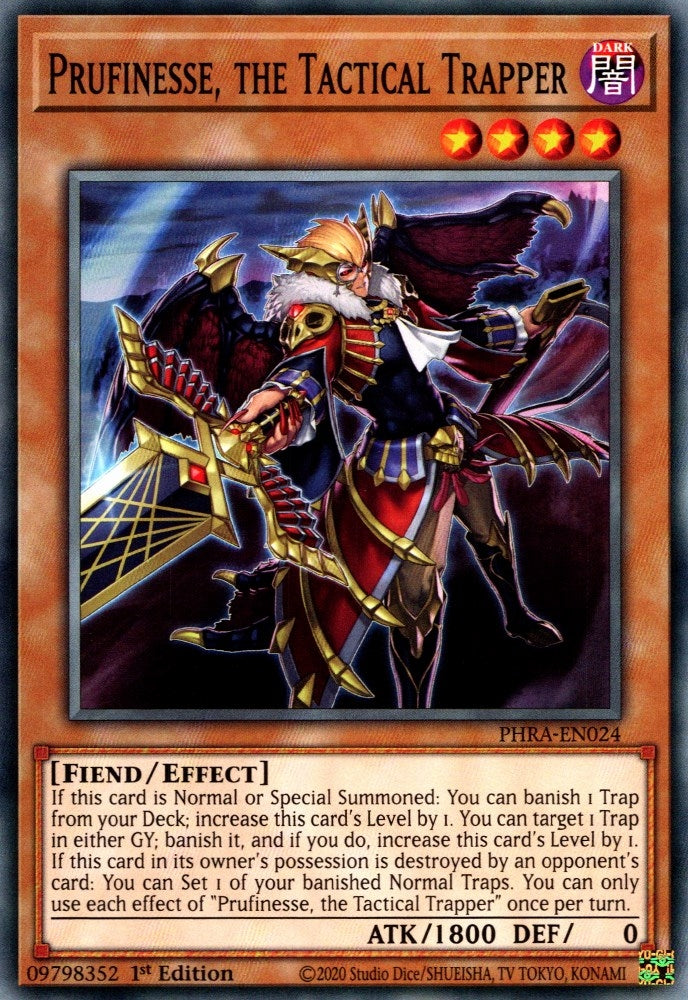 Image for Prufinesse, the Tactical Trapper (Phantom Rage) (PHRA-EN024) - YuGiOh