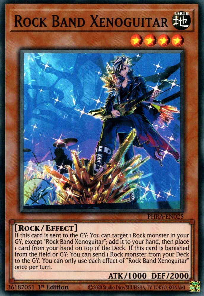 Image for Rock Band Xenoguitar (Phantom Rage) (PHRA-EN025) - YuGiOh
